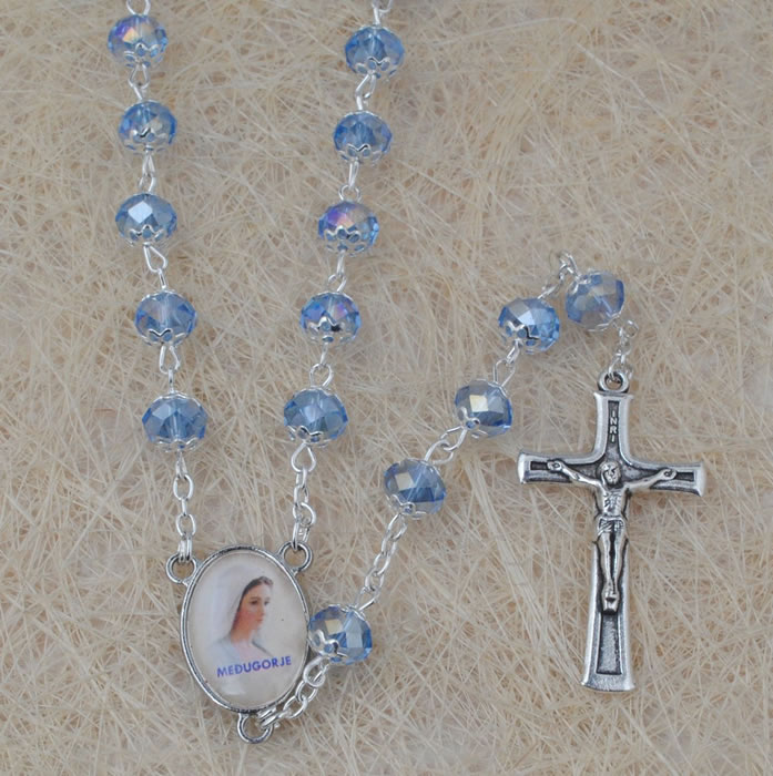 ,crystal beads rosary